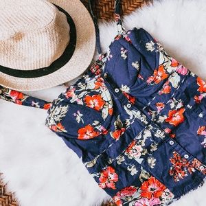Hollister Floral Cami Top